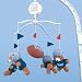 * New England Patriots NFL Football Infant BABY MOBILE Shower Gift Etc.