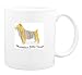 Mug with striped, Australian, australian, dog, silky, terrier