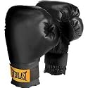 Everlast Train Advanced Wristwrap Boxing Gloves (Black, 14-Ounce)