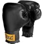 Everlast Train Advanced Wristwrap Boxing Gloves (Black, 14-Ounce)