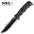 SOG Specialty Knives & Tools E37T-N SEAL Pup Elite, Black TiNi
