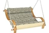 Hatteras Hammocks Cushioned DuraCord Double Outdoor Patio Swing