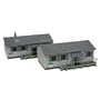 HO B/U Track Crew Office, Lighted w/Figures