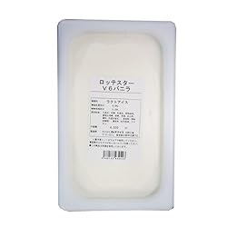 ロッテアイス ロッテスター V6バニラ 4L 【冷凍】1個