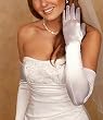 Great with Costumes Spandex Over the Elbow Formal Evening Gloves in BLACK, RED or WHITE