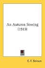 An Autumn Sowing
