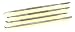 All Metal, Four Piece Clay Or Wax Carver Set Has working Tips On Both Ends For Convenience (Set/2)