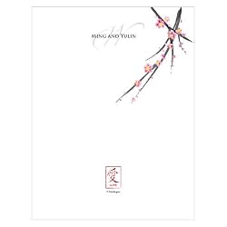 Cherry Blossom Blank Note Card