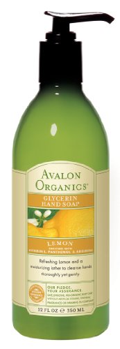 Avalon Lemon Glycerin Hand Soap, 12-Ounce Bottles (Pack of 3)