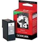 Lexmark International Products - Inkjet Cartridge, 175 Page Yield, Black - Sold as 1 EA - Ink cartridge is designed for use Lexmark Z2300, Z2320, X2650 and X2600. Nonrefillable cartridge is licensed for single use only. Lexmark Return Program Cartridges are sold at a discount, versus the prices of regular cartridges, in exchange for the customer's agreement to use the cartridge only once and return it only to Lexmark for remanufacturing or recycling. Ink cartridge yields 175 pages.