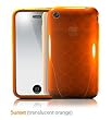 iSkin Solo FX Case for Apple iPhone 3G, Sunrise Orange