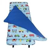 Wildkin Olive Kids Train, Planes and Trucks Nap Mat