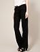 Soul Cal Deluxe Linen Mix Trousers - Black - Womens - 12