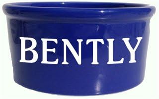 allsignsco7" Navy Personalized Dog Dish