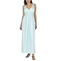 Mossimo Black Smocked Empire Maxi Dress - Cool Sky