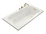 KOHLER K-1224-0 Mariposa 5.5-Foot Whirlpool, White