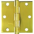 National Mfg. N195701 Residential Solid Brass Radius Corner Hinge