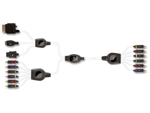Subsonic Universal HD Audio and Video Cable for PS2, PS3, Wii, XB360 and DVD Players (PS2/PS3/Wii/Xbox 360)
