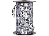 Black and White Zebra Print Curling Ribbon