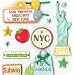 K&Company New York City Grand Adhesions Stickers