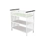 Delta Saint Martin Changing Table, Two Toned Espresso and White