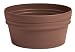 Akro-Mils VIB14000E21 Villa Low Bowl, Chocolate, 14-Inch