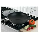Cuisinart Chefs Classic Nonstick Hard-Anodized 12-1/2-Inch Stir Fry with Helper Handle and Cover
