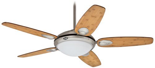 Hunter Fan 20492 56″ Altadena Contemporary Indoor Brushed Nickel Ceiling Fan w/ Light & Wall Control
