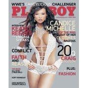 Playboy Magazine, April 2006, Candice Michelle Cover