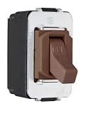 Pass & Seymour #ACD1CC 15A Brown SP Despa Switch