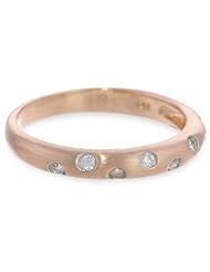 14k Rose Gold Diamond Band (1/6 cttw, H-I, I2)