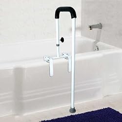 Floor-to-Tub Bath Rail, Rose Health Care