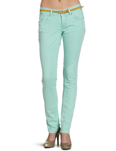 TOM TAILOR Denim Damen Jeans Niedriger Bund, 62003606271/colour denim skinny, Gr. 30/32, G Preisvergleich