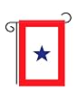Blue Star Service Garden Flag Indoor/outdoor 13.5" X 18"