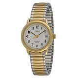 Timex Women's Two-Toned Watch With White EZ-Read Dial