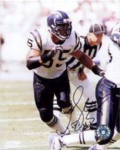Seau, Junior Autographed/Hand Signed 8x10 Photo