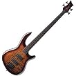 Dean Edge Q4 4-String Bass Quilted, AmberBurst