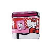 Sanrio Hello Kitty Plush Fleece Throw Twin Bed Blanket