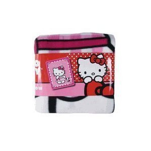 Sanrio Hello Kitty Plush Fleece Throw Twin Bed Blanket
