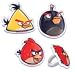 Angry Birds Cupcake Rings - Birthday Party Favors - 12ct