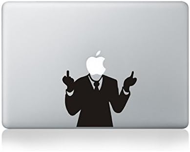 Sticker Chief Flipping Off Guy Apple Macbook Vinyl Skin Sticker Decal for Retina/Air/Pro 13"