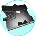 Laptop Cooler Pad - USB 2.0 Hub + Adjustable Stand