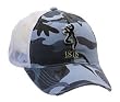 TatterBrim Cap w/Felt Buckmark Tatter Brim Cap w/Bkmk Camo/Blue