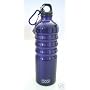 Oggi Eco Friendly Purple Aluminum Sports Water Bottle with Screw-Top Loop Bottle Cap & Caribiner Clip
