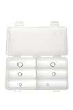 Stainless Steel 15-7 Ext Retaining Ring Assortment 10 Each REX-04 through REX-08 50 Pieces (Pack of 1)