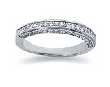 0.56 Diamond Wedding Band in Platinum