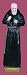24 inch Padre Pio - Outdoor Vinyl Statue