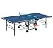 Outdoor Playback Rollaway Table Tennis - Blue