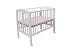 Dream On Me 2-in-1 Folding Porable Crib - White