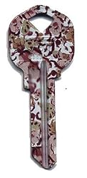 Groovy - Paisley House Key Kwikset / Titan / UltraMax KW1